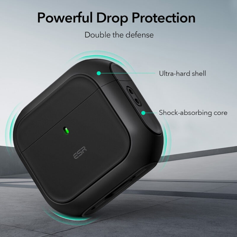 Capa Case Orbit Hybrid Esr pra AirPods Pro 4 2024 Preta