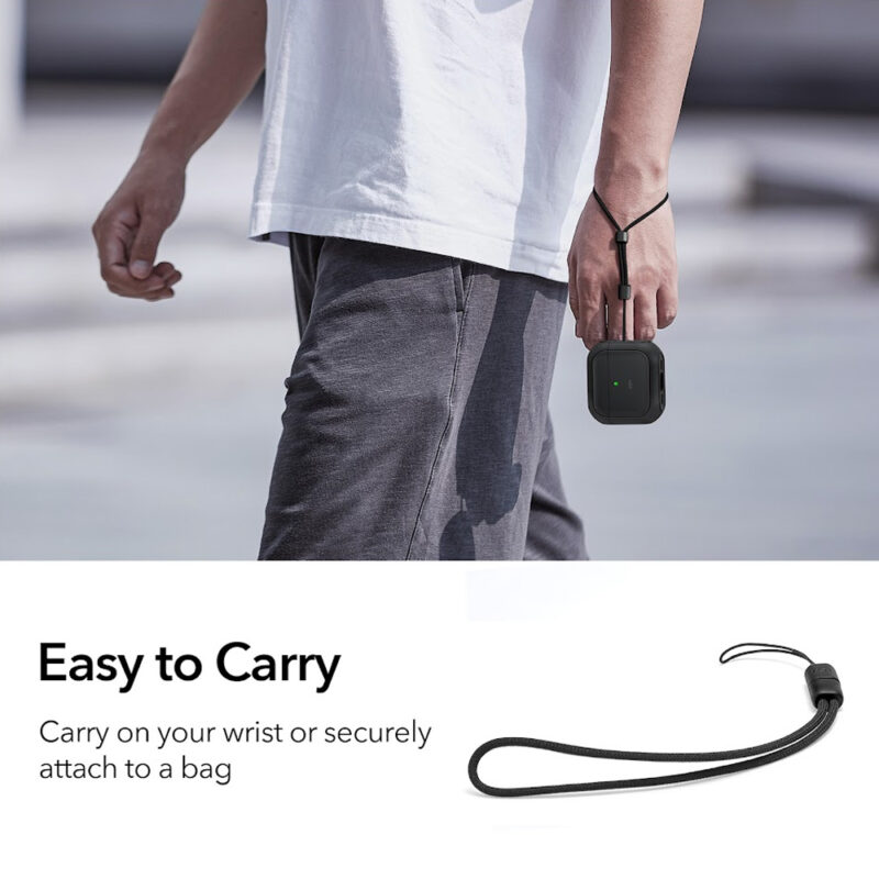Capa Case Orbit Hybrid Esr pra AirPods Pro 4 2024 Preta