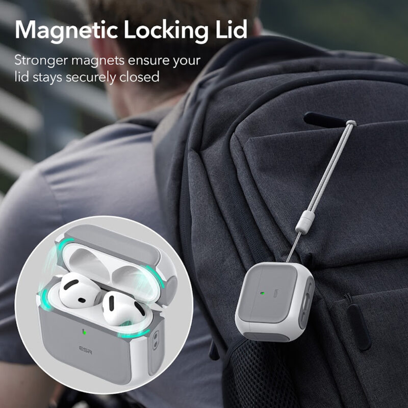 Capa Case Orbit Hybrid Esr pra AirPods Pro 4 2024 Branca