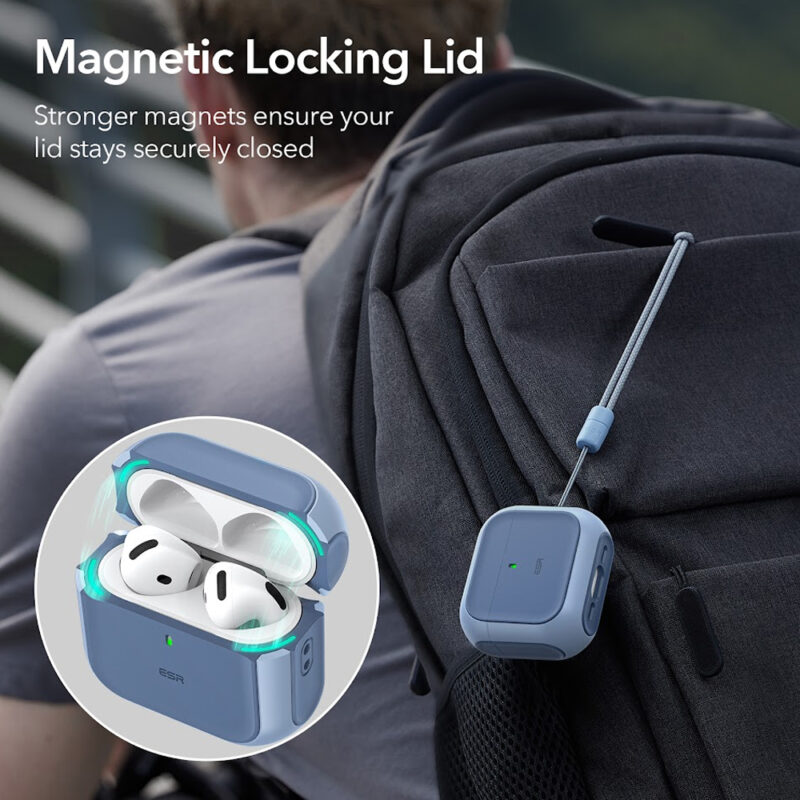 Capa Case Orbit Hybrid Esr para AirPods Pro 4 2024 Azul