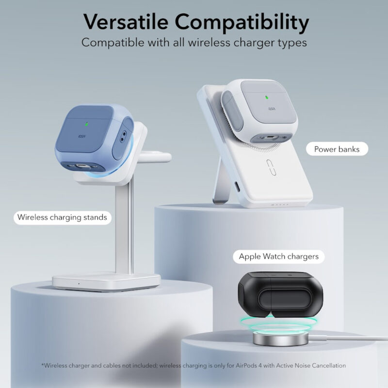 Capa Case Orbit Hybrid Esr para AirPods Pro 4 2024 Azul