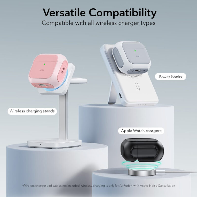 Capa Case Orbit Hybrid Esr para AirPods Pro 4 2024 Rosa