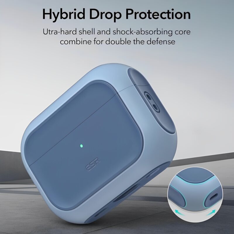 Capa Case Esr para AirPods Pro, AirPods Pro 2 Azul