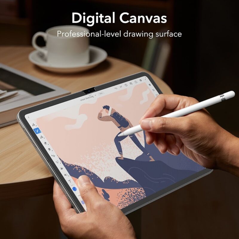 Película Tela Magnética Esr para iPad 11/10 Transparente