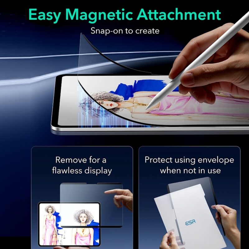 Película Tela Magnética Esr para iPad Air 13 2025/2024