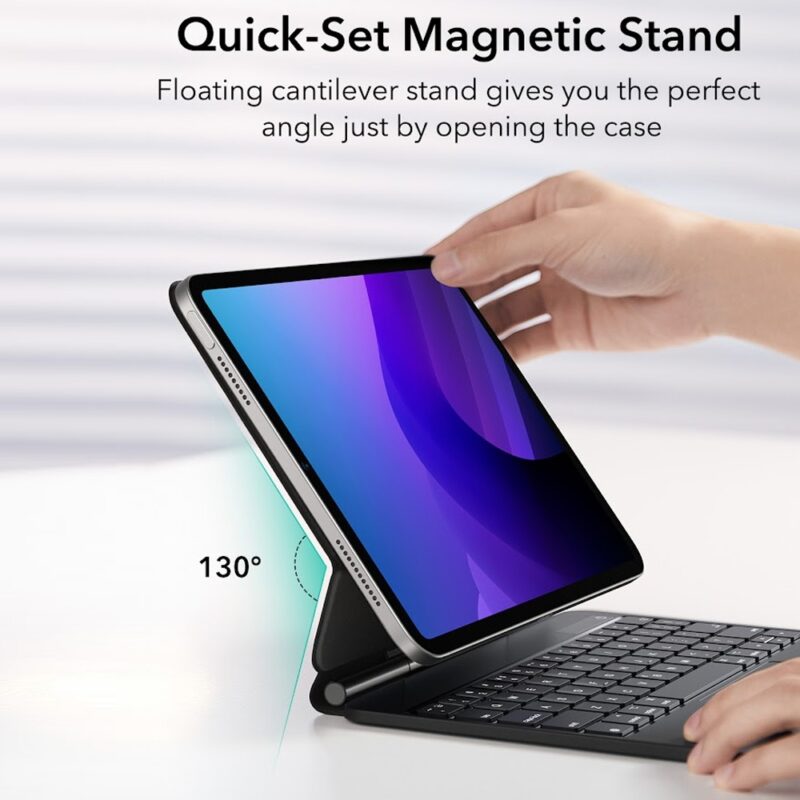 Capa Teclado Magnético Esr para iPad 10 2022 Preta