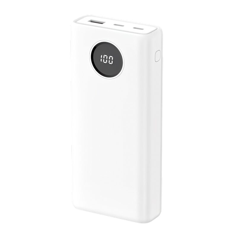 Power Bank 20000Mah Pisen Porta Usb A/C Máx. 30W Branca