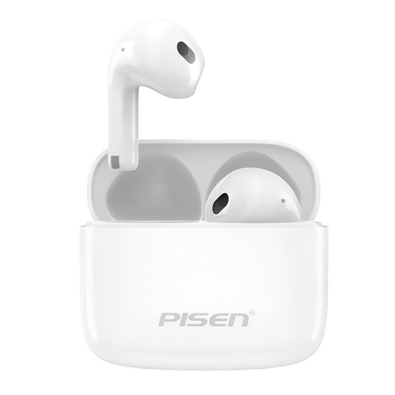 Fone Ouvido Sem Fio Pisen P1 Plus Bluetooth 5.4 Branco