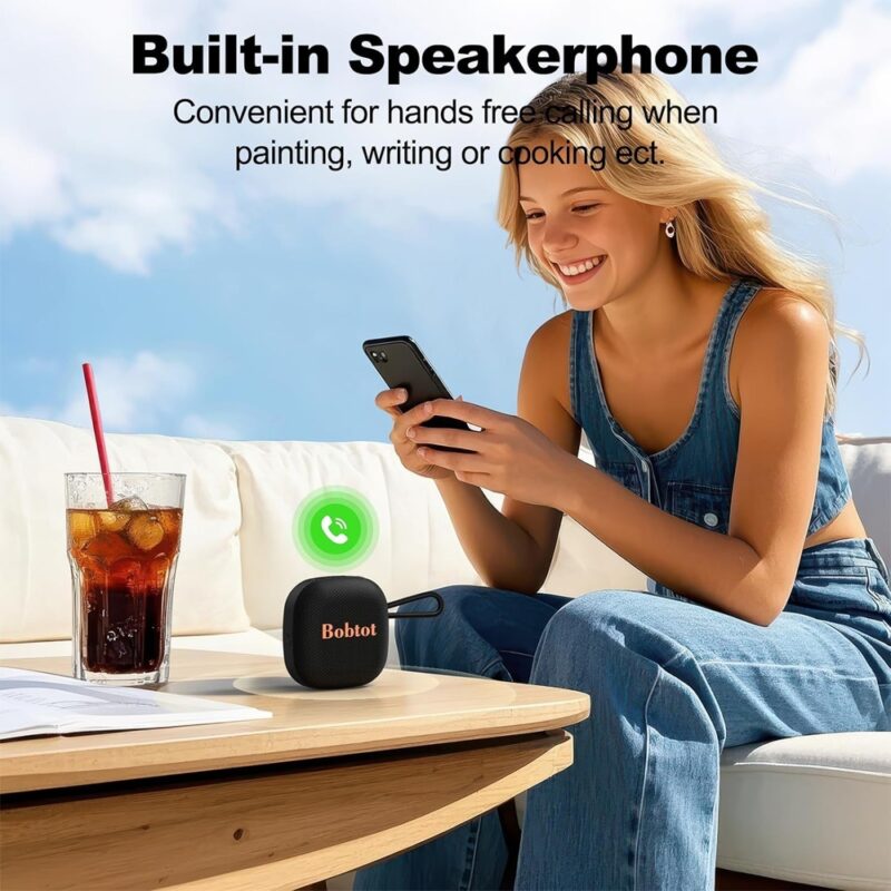 Caixa de Som Bobtot ET35 Alto-Falante Bluetooth Preta
