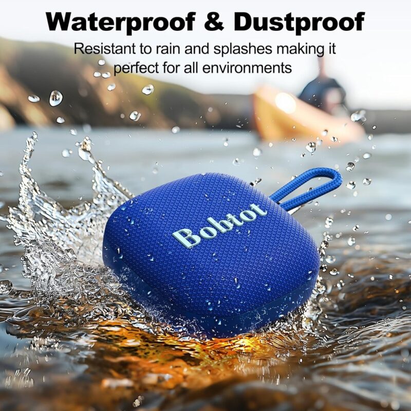 Caixa de Som Bobtot ET35 Alto-Falante Bluetooth Azul