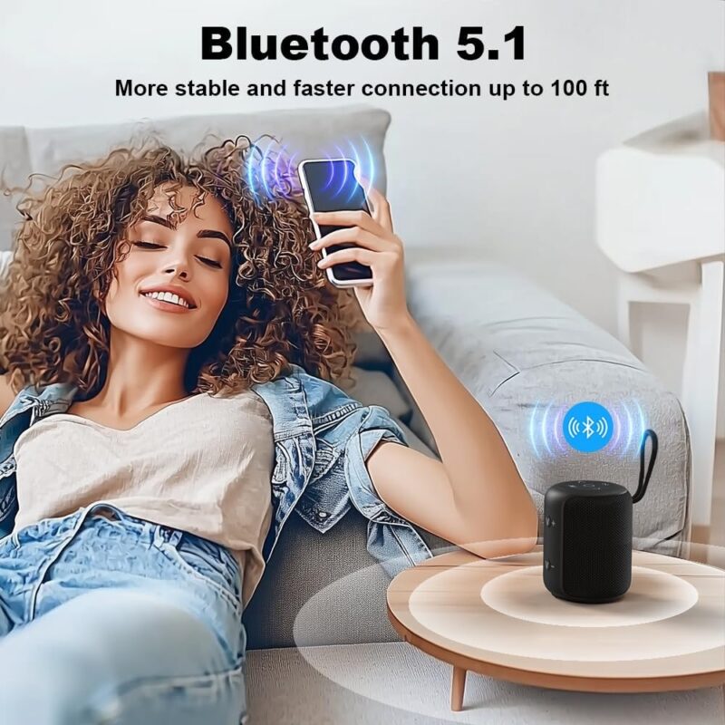 Caixa Som Bobtot ET23 Alto-Falante Bluetooth Preto