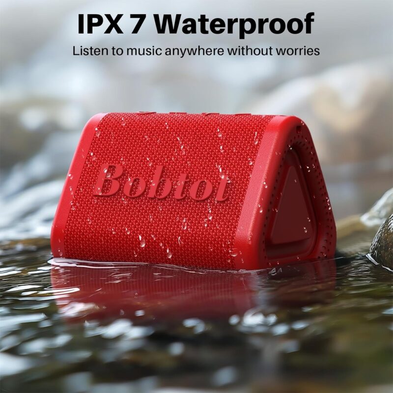 Caixa Som Bobtot ET2240A Altofalante Bluetooth Vermelho