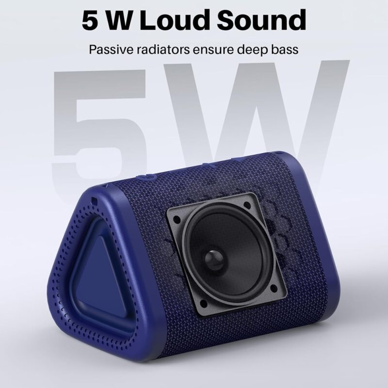 Caixa de Som Bobtot ET2240A Alto-Falante Bluetooth Azul