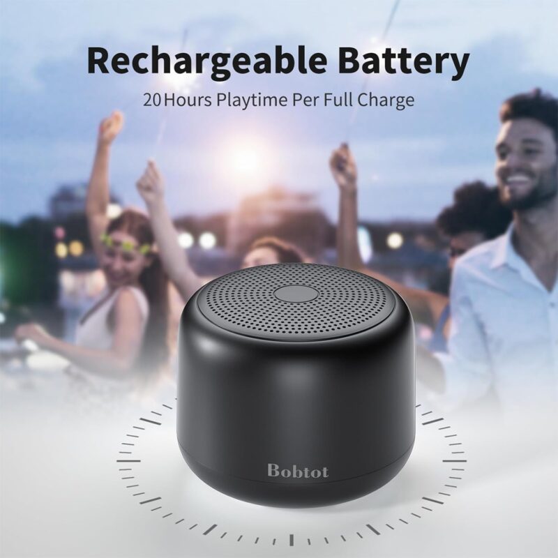 Caixa Som Bobtot ET18 Alto-Falante Bluetooth 5.0 Preto