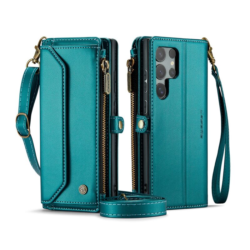 Capa Carteira CaseMe pra Samsung Galaxy S24 Ultra Verde