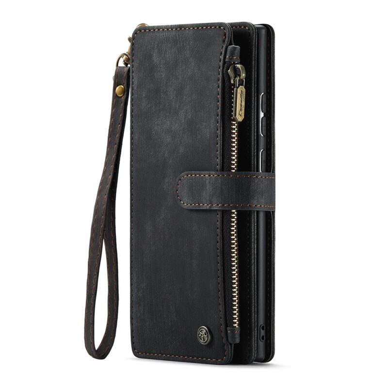 Capa Carteira CaseMe pra Samsung Galaxy S24 Ultra Preto