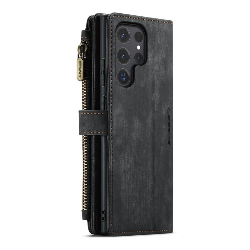 Capa Carteira CaseMe pra Samsung Galaxy S24 Ultra Preto