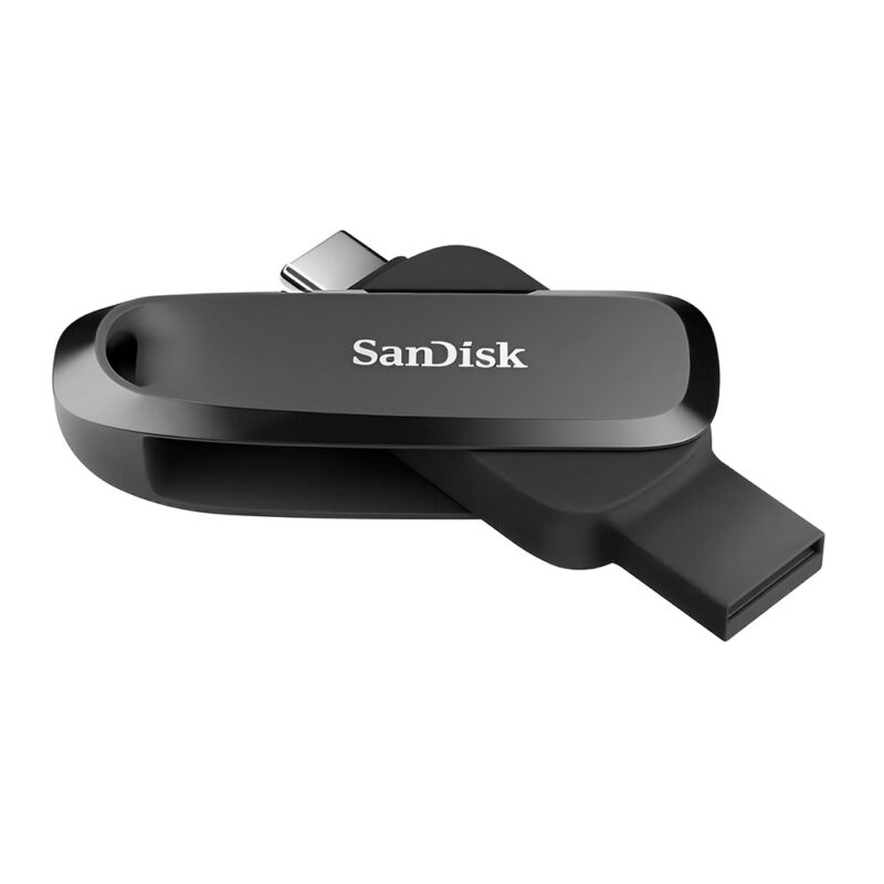 Pen Drive Sandisk 32gb Usb A/C 3.2 Gen 1 100Mbs Preto