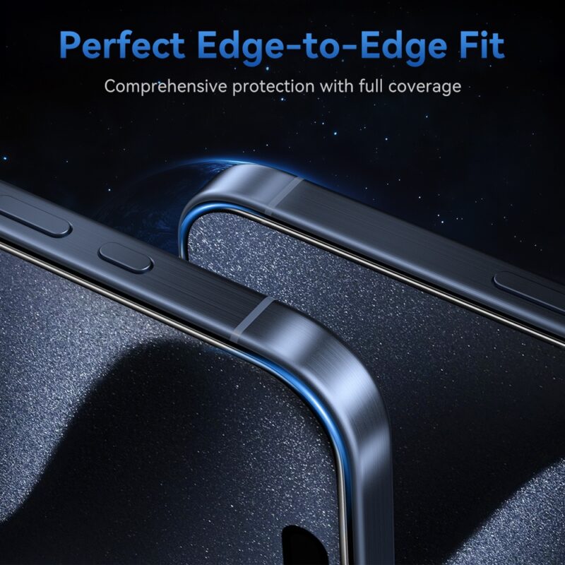Película Vidro 2.5D iPhone 16/15 Otao 0.33mm Pacote 2un