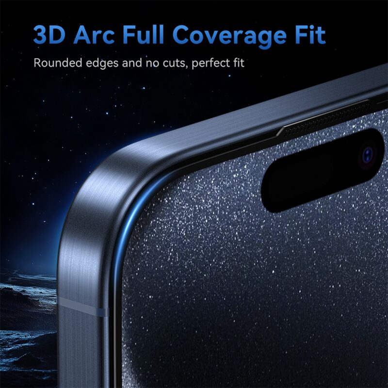 Película Vidro 2.5D iPhone 16 Pro Max Otao 0.33mm 2 Pcs