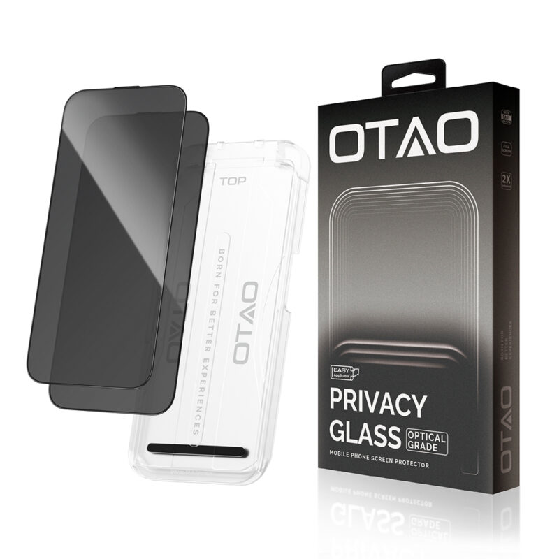Película Vidro 2.5D Iphone 16 Plus Otao 28 Privacy 2Psc