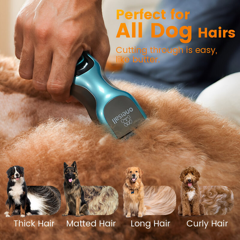 Máquina Tosa Pets Oneisall Dtj001 Aparador Pelos Sem Fio