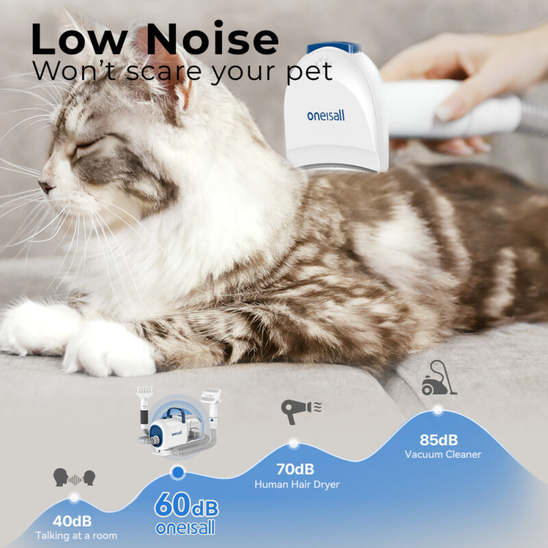 Kit Limpeza Pet Oneisall Bm1 8in1 para Animais Estimação