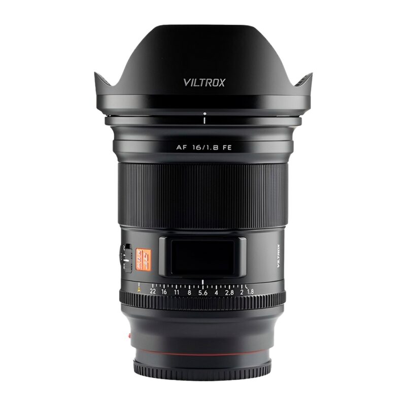 Lente Objetiva Viltrox AF 16mm f/1.8 FE p/Sony E Preta
