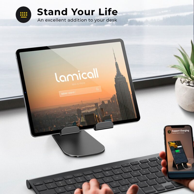 Suporte para Tablet Lamicall S1 Design Portátil Preto
