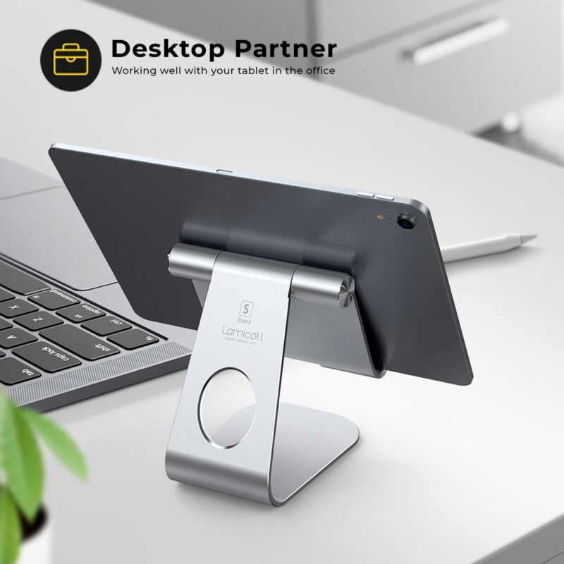 Suporte para Tablet Lamicall S1 Design Portátil Prata