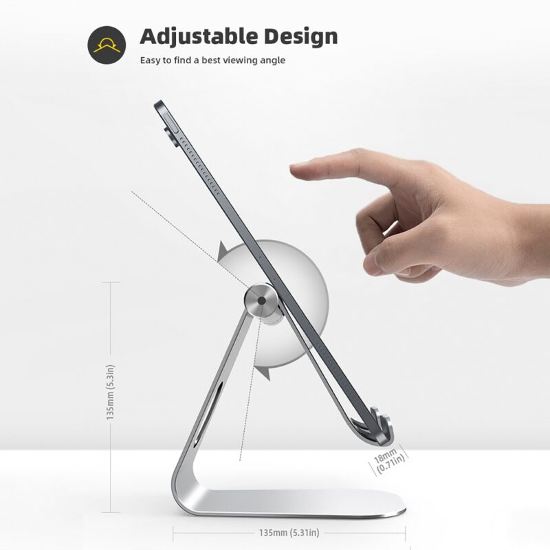 Suporte para Tablet Lamicall S1 Design Portátil Prata