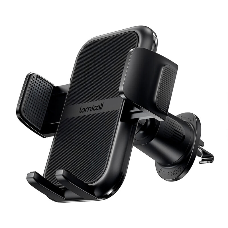 Suporte Smartphone Lamicall Saída de Ar para Carro Preto