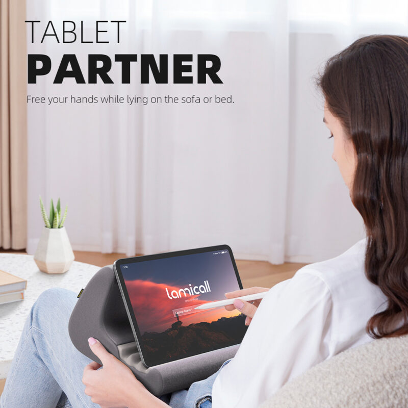 Suporte de Almofada Lamicall PL04 para Tablet Cinza