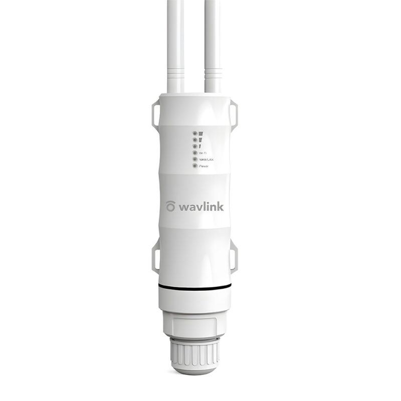 Antena Wi-Fi Uso Externo Wavlink AC600 Dual-Band Branco
