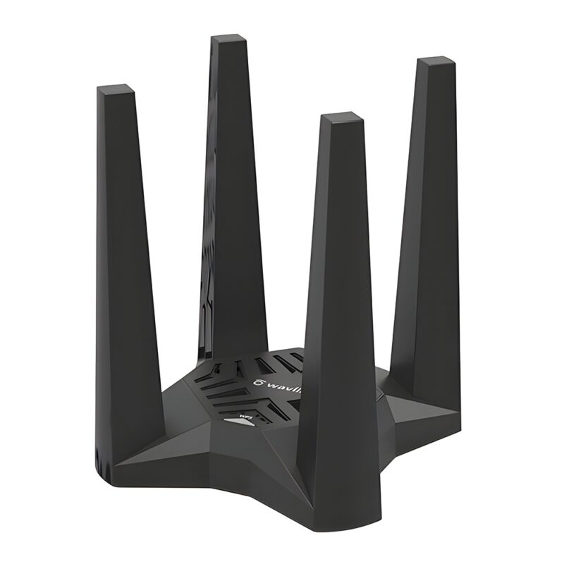 Adaptador Usb A WiFi Wavlink Ac1900 Banda Dupla Pc Preto