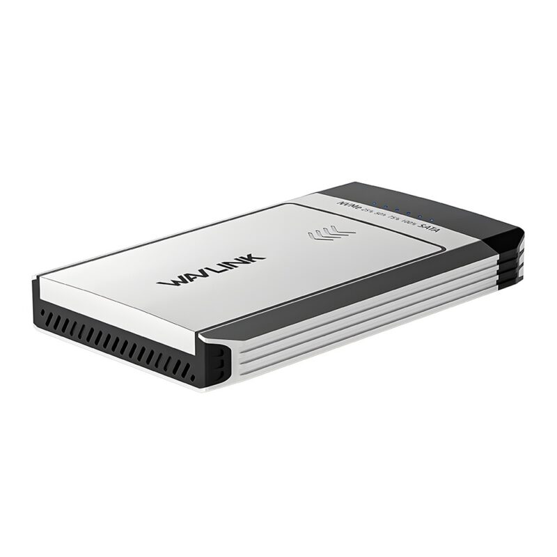 Case Gabinete Externo Wavlink Duo para Ssd M.2 Sata/Nvme