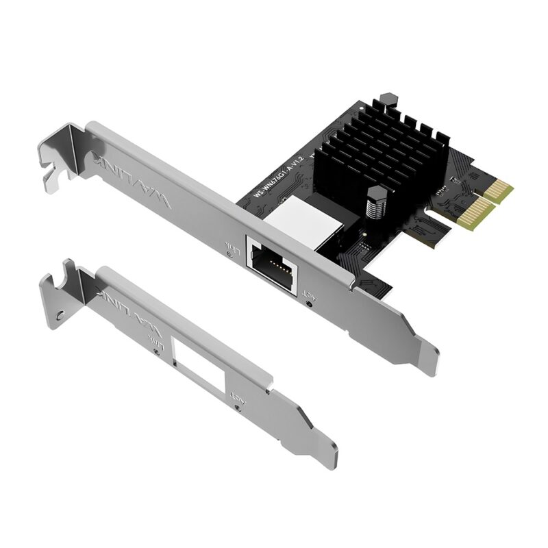 Adaptador Ethernet PCI Wavlink 2.5 Gigabit Placa de Rede