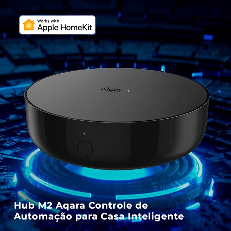 Hub M2 Aqara Controle Automação Casa Inteligente Preto