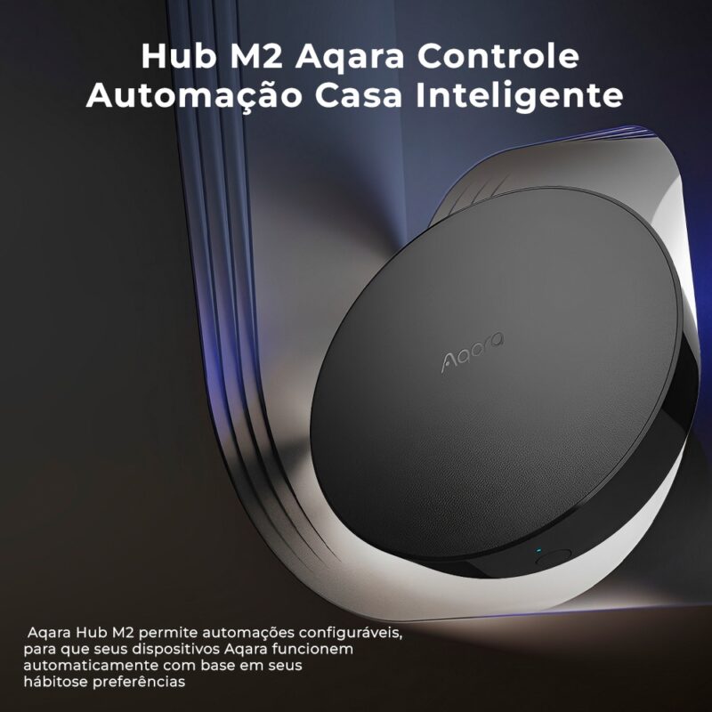 Hub M2 Aqara Controle Automação Casa Inteligente Preto
