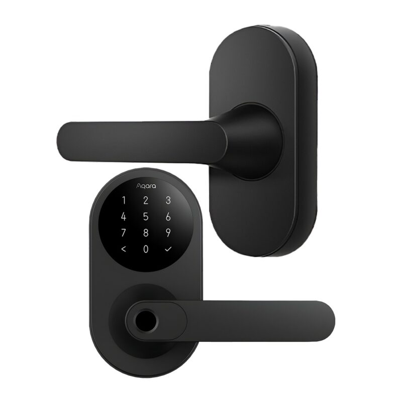 Fechadura Inteligente Aqara U300 Alexa Google Home Preta