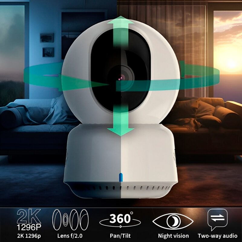 Câmera Segurança Ip Aqara E1 Alexa e Google Home Branca