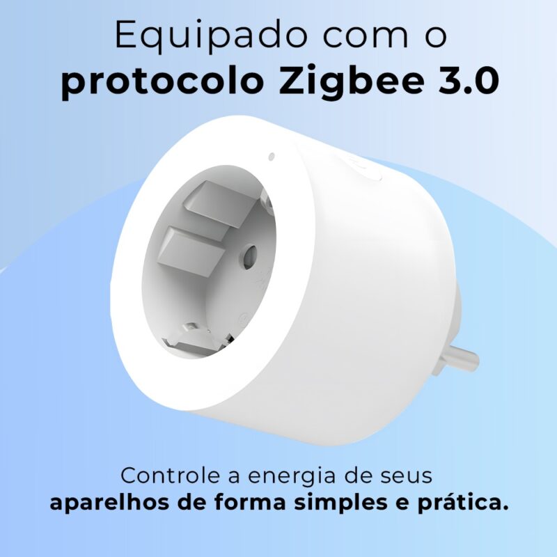 Plug Inteligente Tomada Aqara para Automação Casa Branco