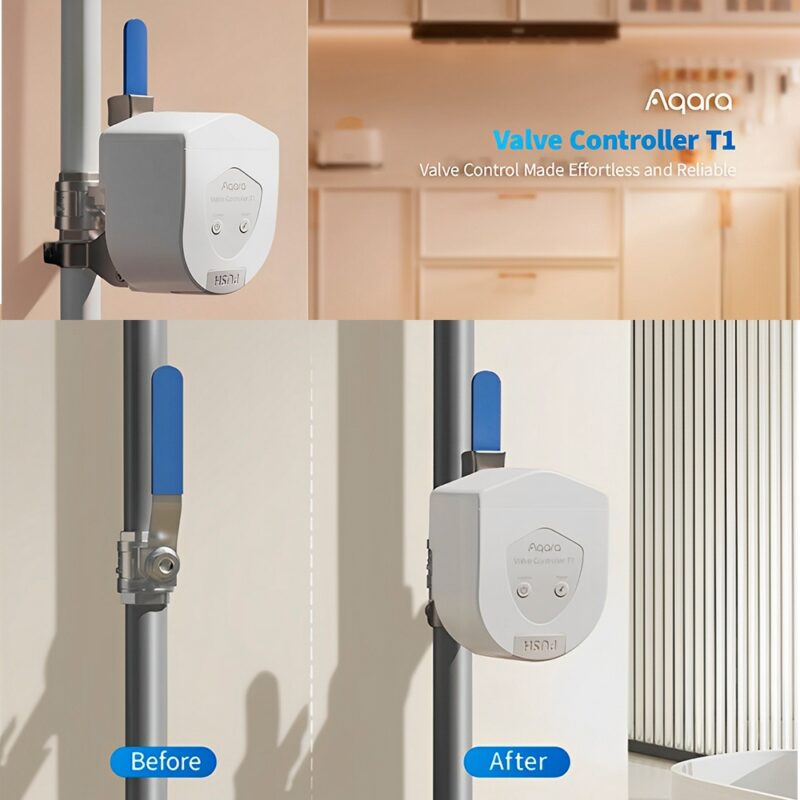 Controlador Inteligente Válvula Aqara Zigbbe 3.0 Branco