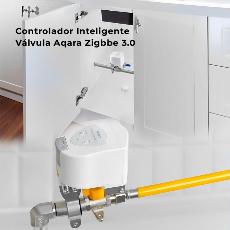 Controlador Inteligente Válvula Aqara Zigbbe 3.0 Branco