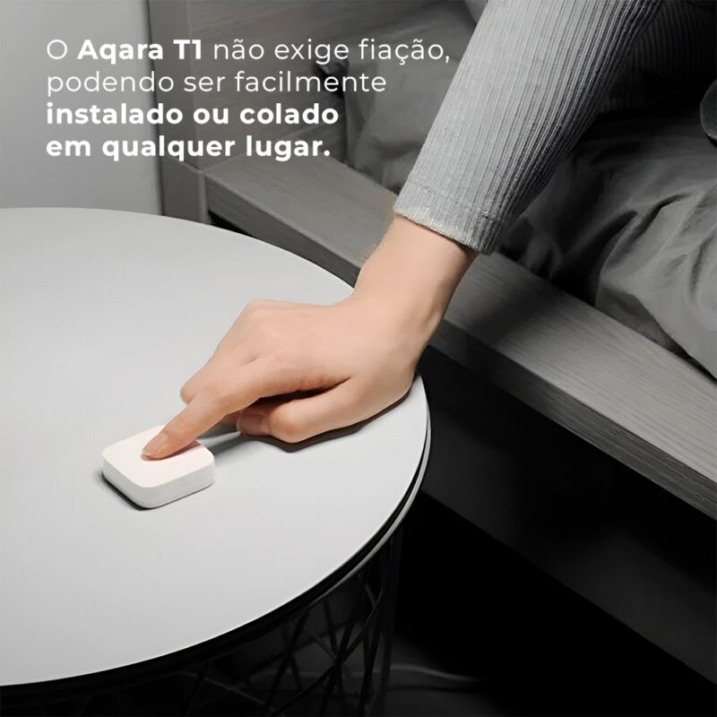 Interruptor Inteligente Aqara Zigbee 3.0 Sem Fio Branco
