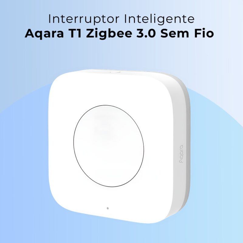Interruptor Inteligente Aqara Zigbee 3.0 Sem Fio Branco