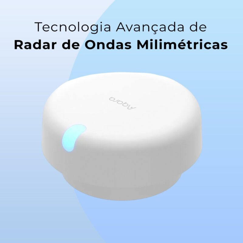 Sensor de Presença Aqara FP2 Alexa e Google Home Branco