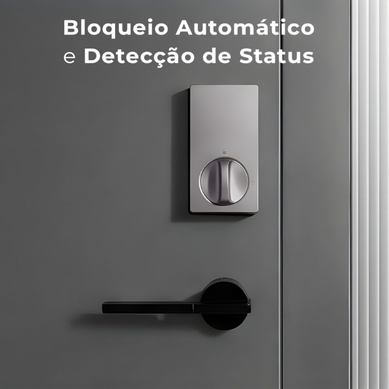 Fechadura Inteligente Aqara U100, Hub E1 2Card Nfc Prata