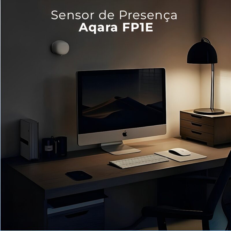 Sensor de Presença Aqara FP1E Alexa Google Home Branco