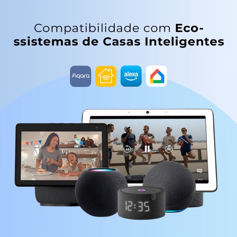 Sensor Vazamento Água Aqara T1 (Zigbee 3.0) Alexa Branco